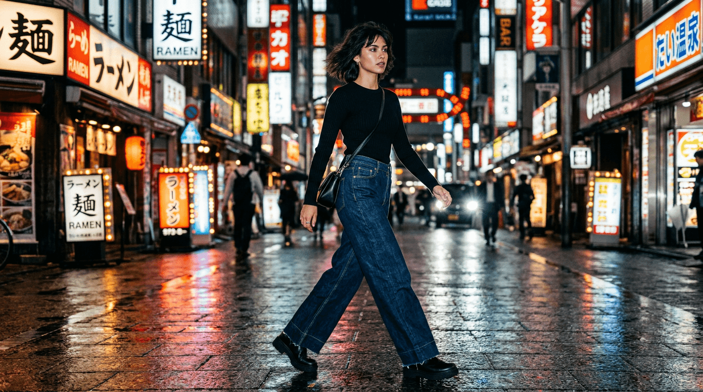 З чим носити широкі джинси прямо зараз — Стилізація